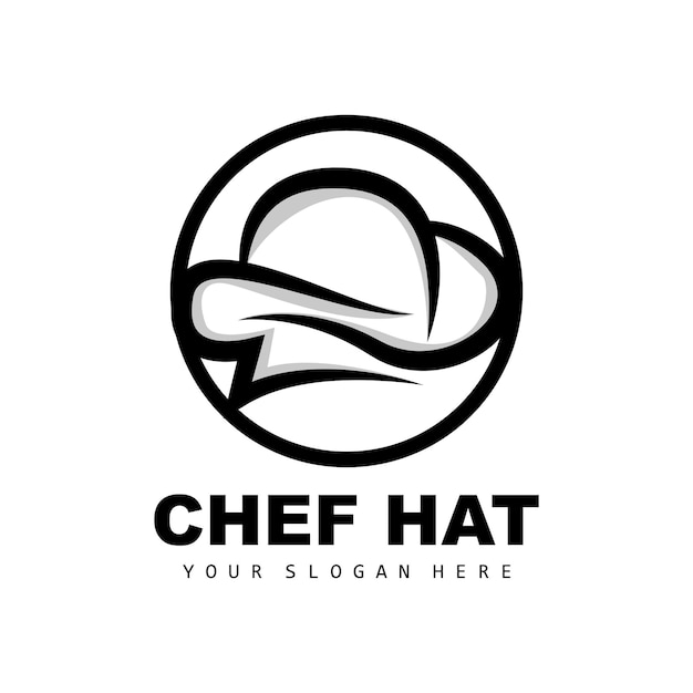 Chef Hat Logo Restaurant Chef Vector Design Voor Restaurant Catering Deli Bakkerij