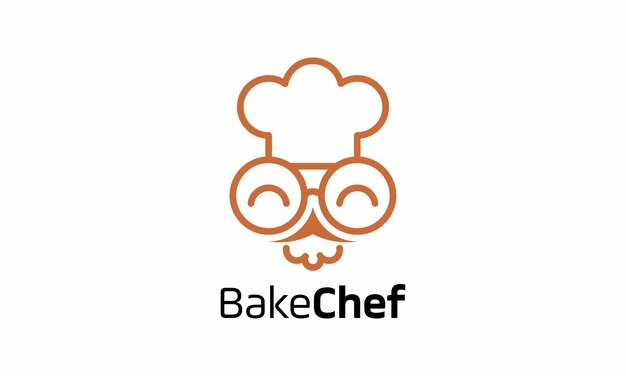 Вектор Логотип шеф-повара вектор профессиональный символ кулинария еда униформа кухня меню бистро ресторан кафе работа