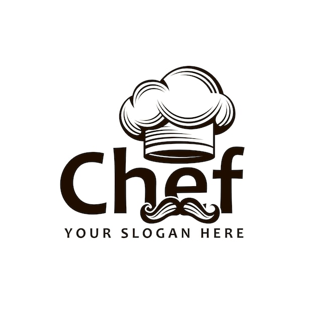 Chef hat and mustache