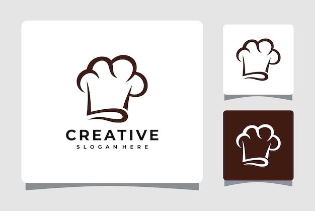 Chef Hat Restaurant Logo Template Design Inspiration