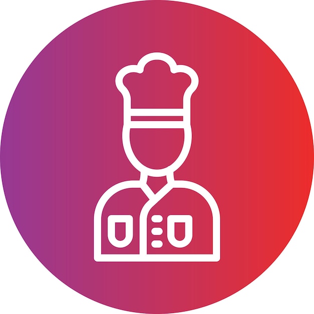 Chef Icon Stijl