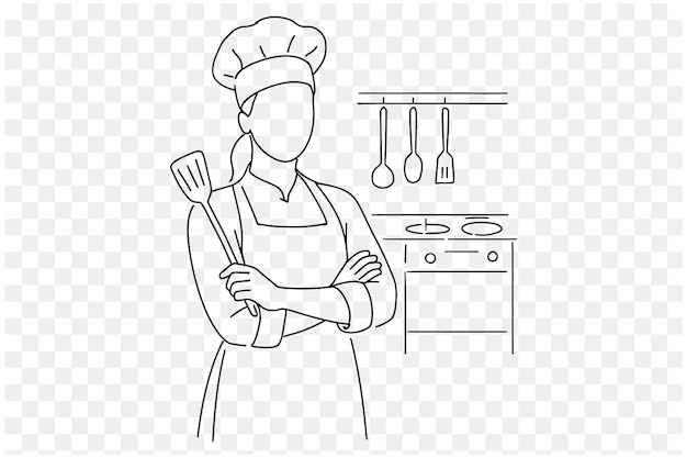 chef in the kitchen