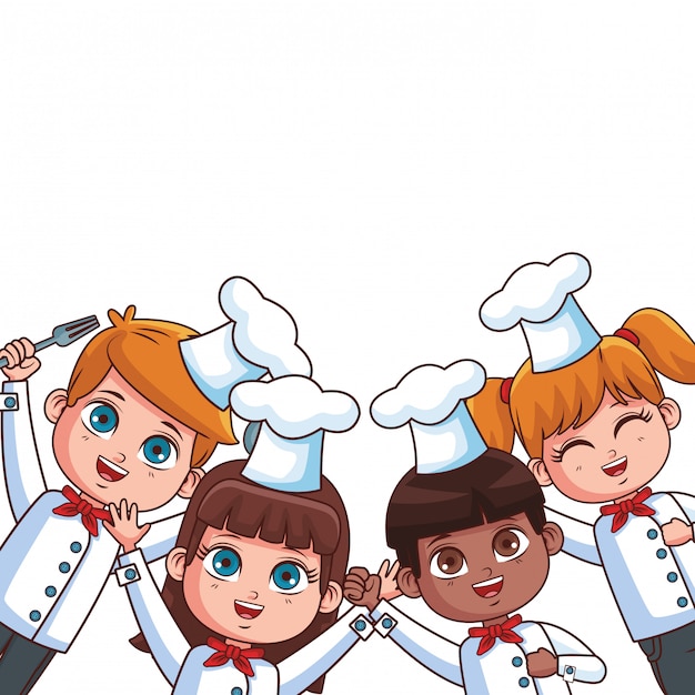 Chef-kok kindercartoons