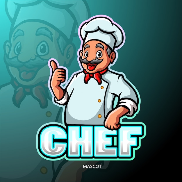 chef-kok mascotte