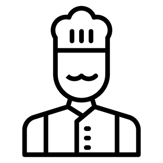 Chef Line Illustration