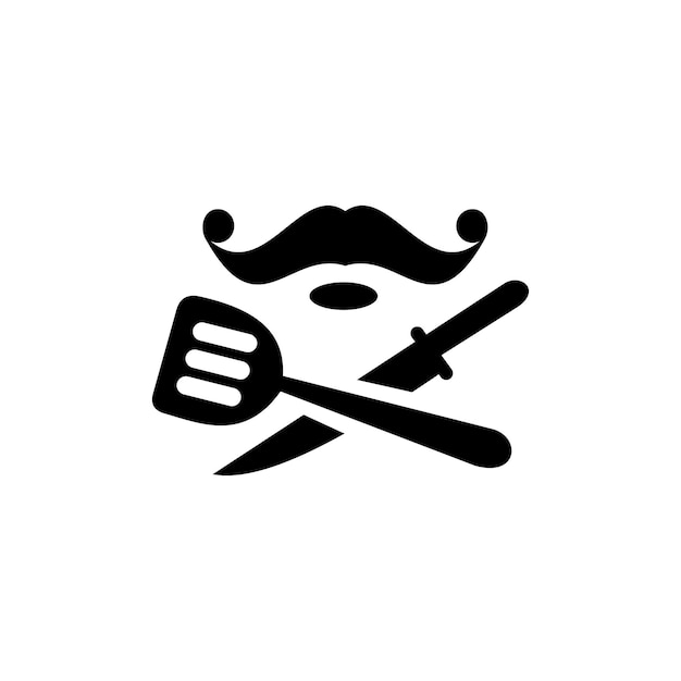 вектор дизайна логотипа шеф-повара, кулинарный логотип