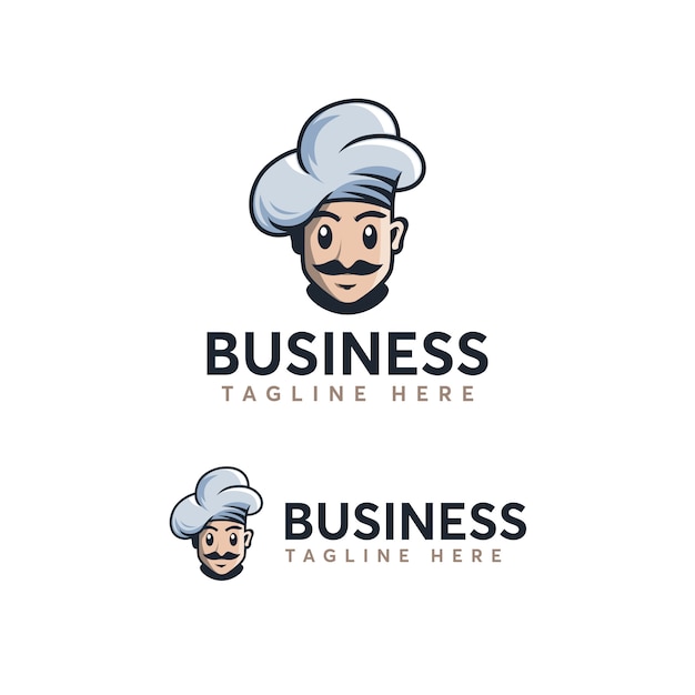 Chef logo template