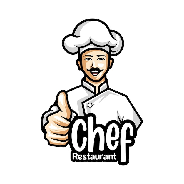 Vector chef logo