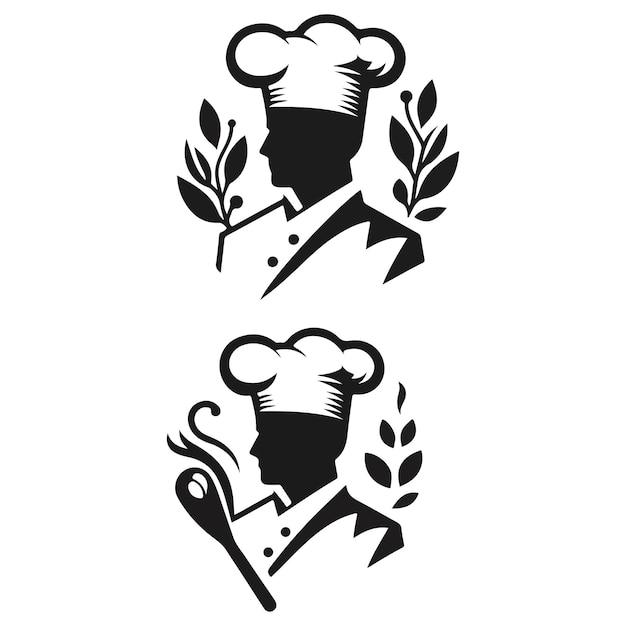 Vector chef logo