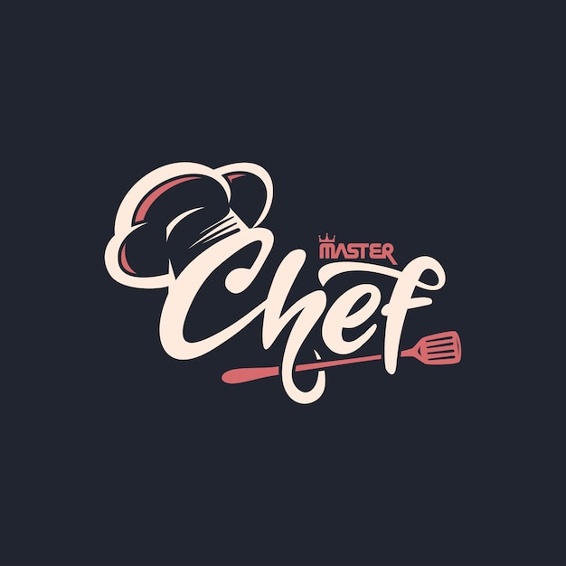 Chef restaurant  logo stock illustrations template premium vector