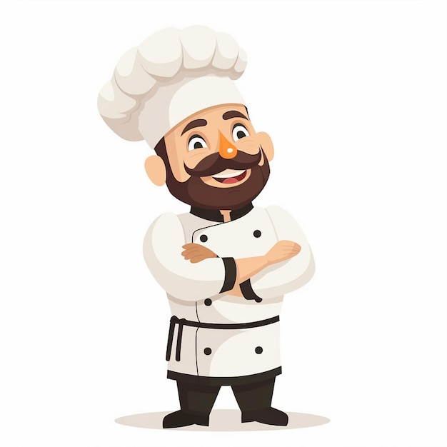 chef restaurant vector kitchen cook hat food professional icon symbol illustration sign