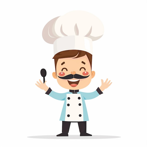 chef restaurant vector kitchen cook hat food professional icon symbol illustration sign