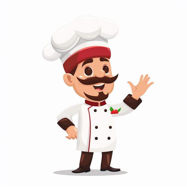 chef restaurant vector kitchen cook hat food professional icon symbol illustration sign