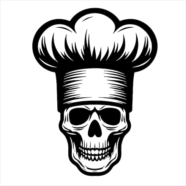 Chef Skull svg