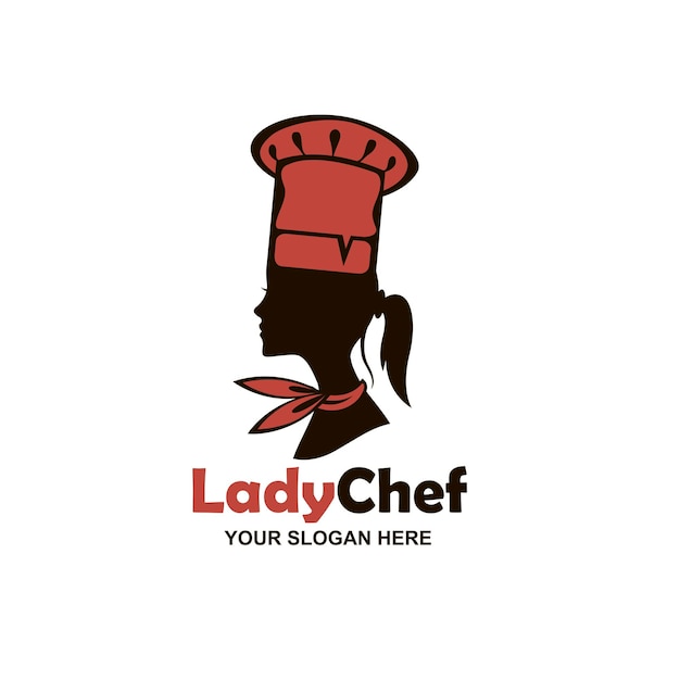 Vector chef woman design