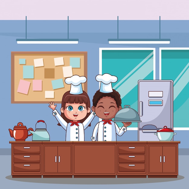 Chefs kids cartoon