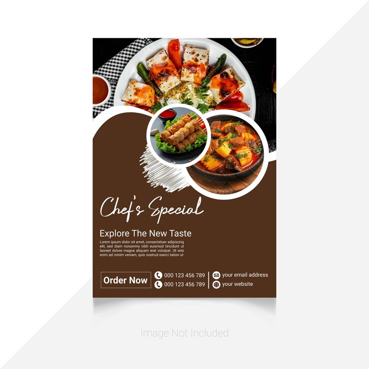 Chefs Special Menu Flyer