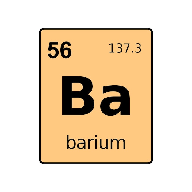 Chemical element of periodic table