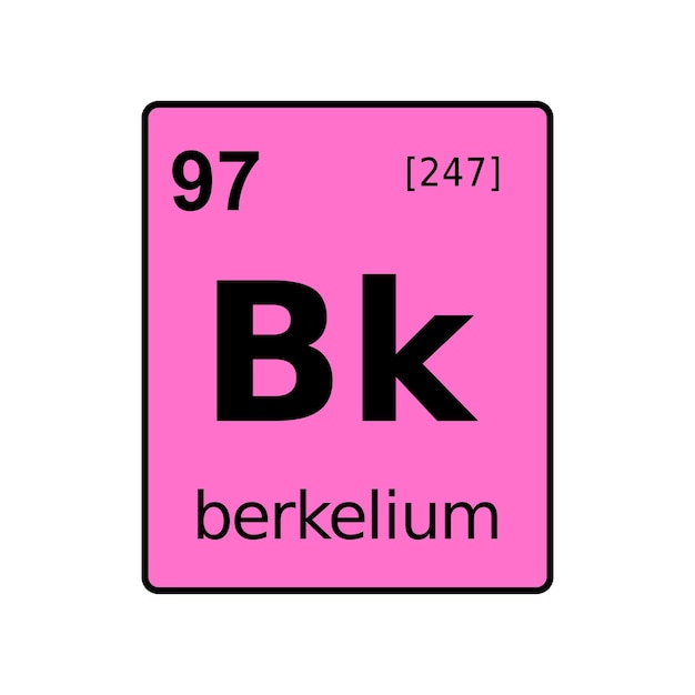 Chemical element of periodic table