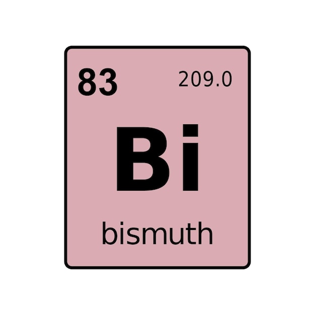 Chemical element of periodic table