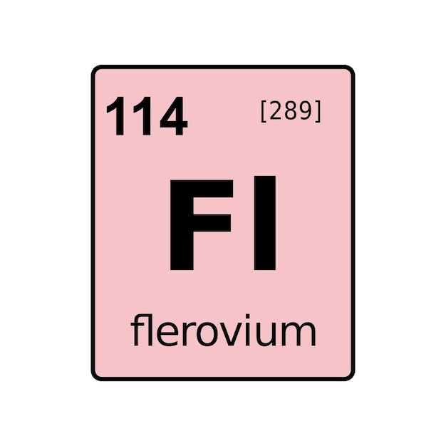 Chemical element of periodic table