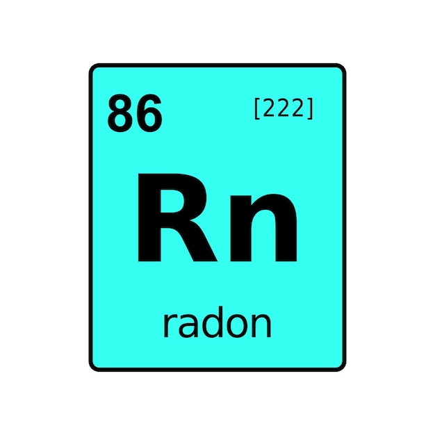 Chemical element of periodic table