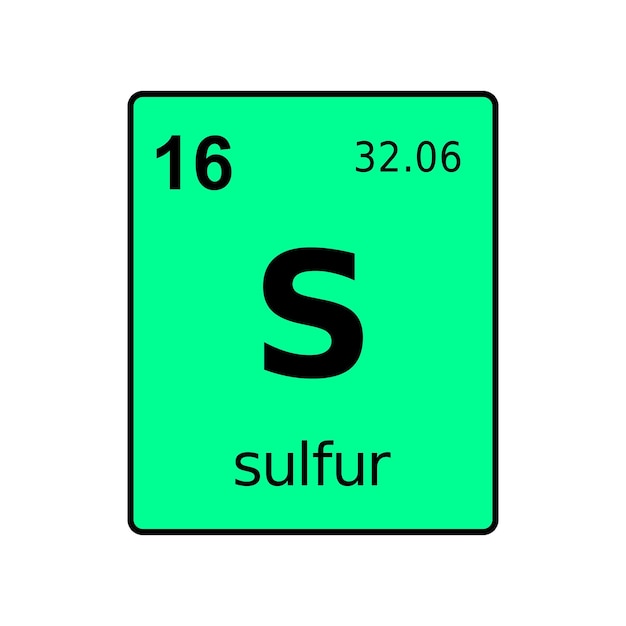 Chemical element of periodic table