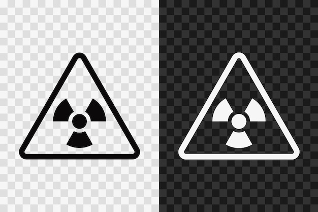 Треугольный знак предупреждения о химической опасности.
