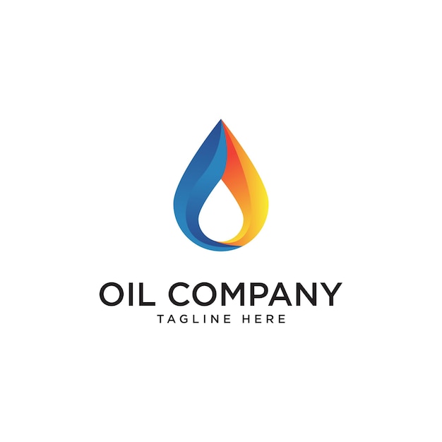 Chemical and oil industry logo design