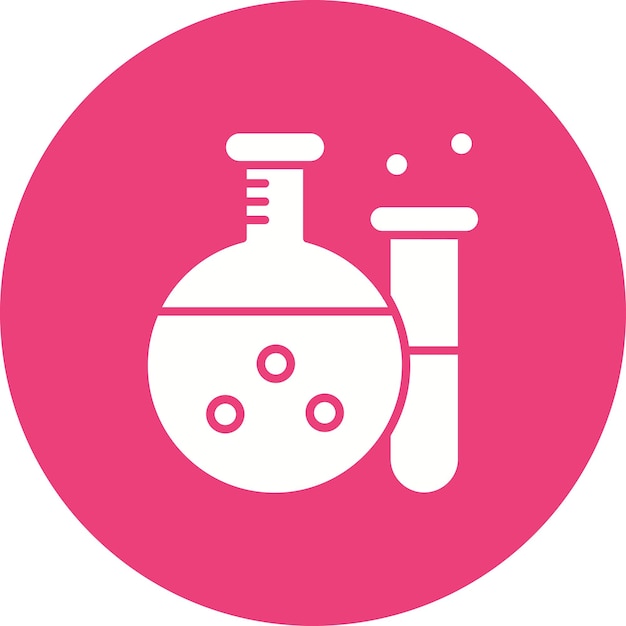 Chemical Vector Illustration Style