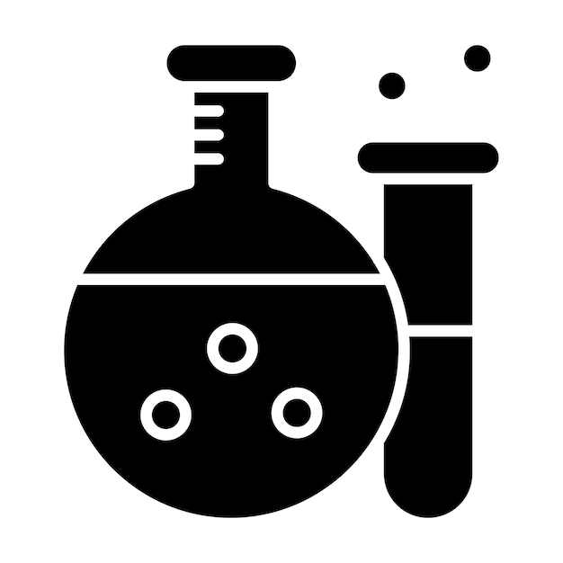 化学ベクトルイラストレーションスタイル