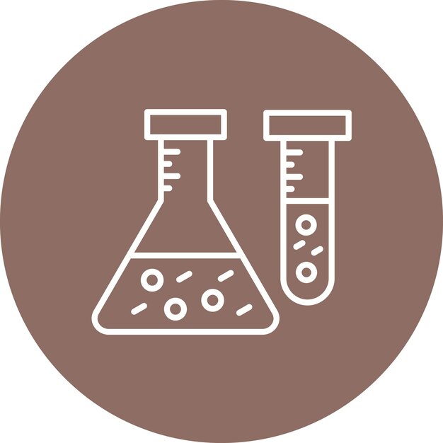 Chemisch icoon vector afbeelding Kan worden gebruikt voor de benzine-industrie