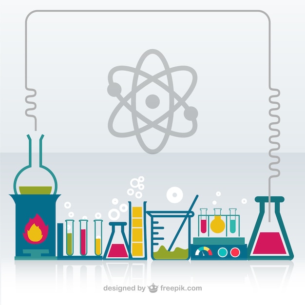 Chemisch laboratorium vector