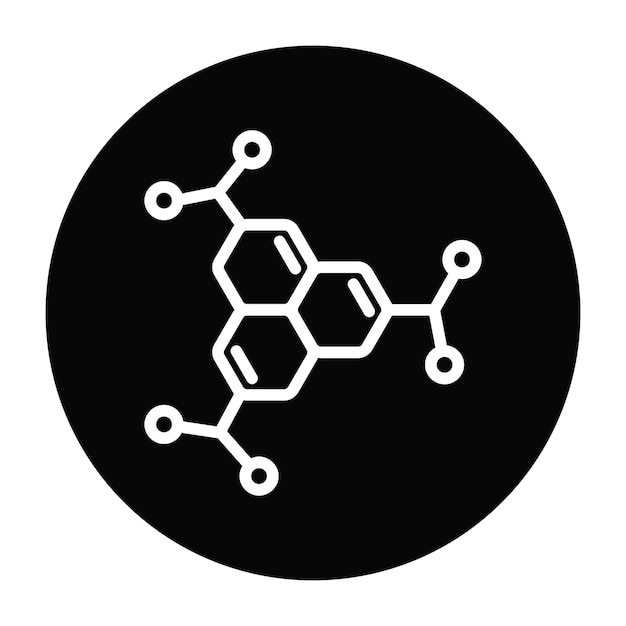 Chemische binding vector illustratie