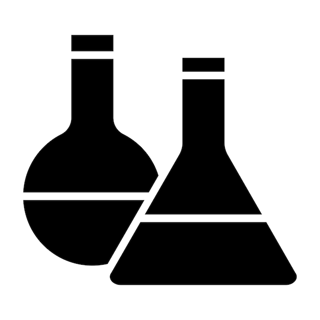 Vector chemistry vector icon design illustration