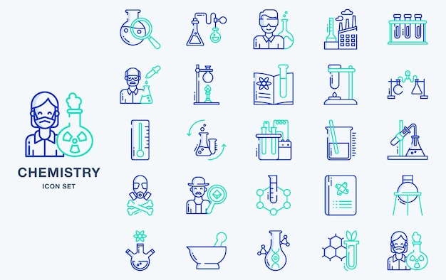 Chemistry vector icon