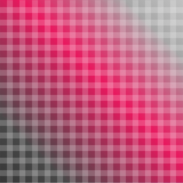 Vector chequered background in hot pink