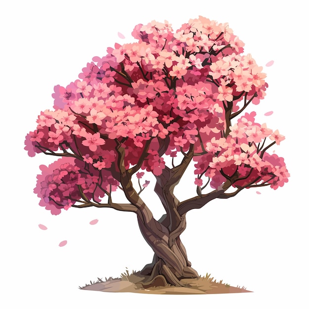 Vector cherry blossom vector art