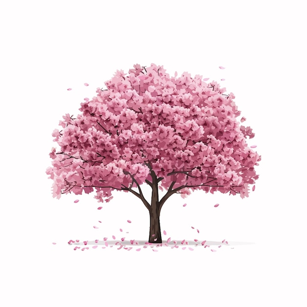 Vector cherry blossom vector art