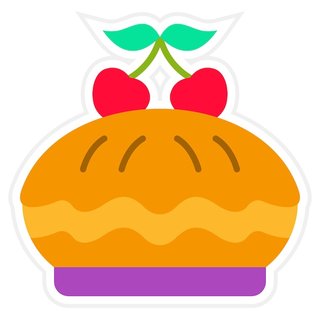 Cherry Pie Icon