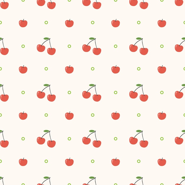 cherry seamless pattern