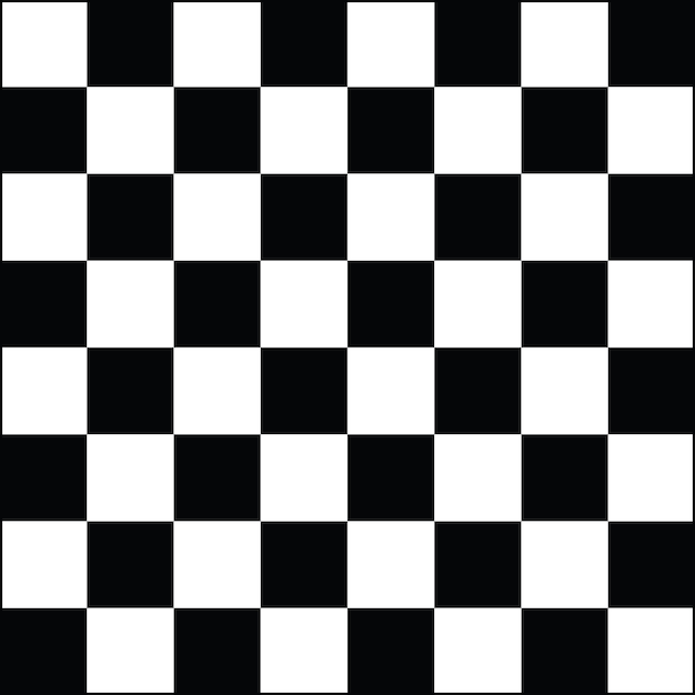 Vector chess background checkered board table game pattern