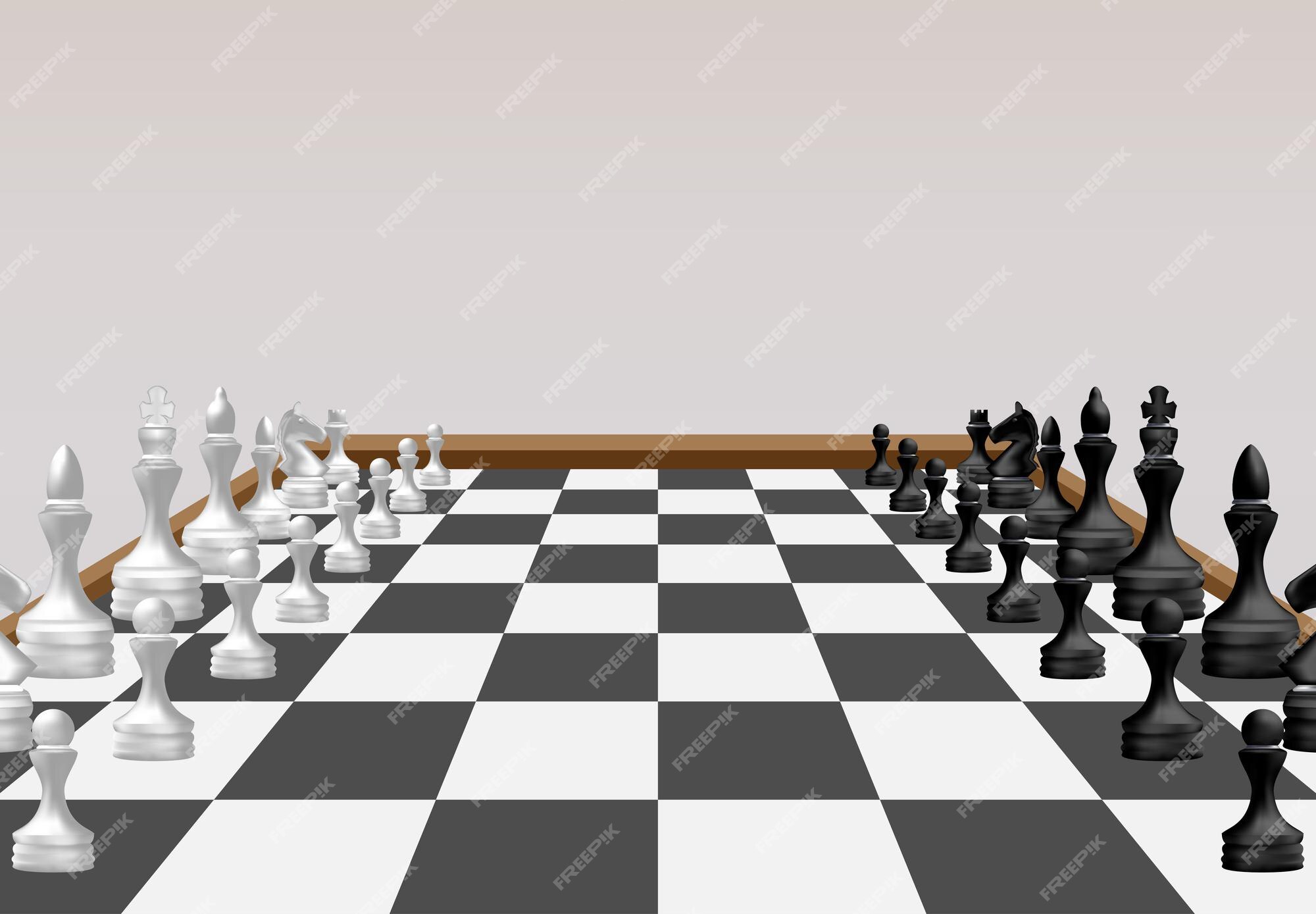 Chess Pieces Strategy Battle Competition Board Game B/W SVG JPG PNG Ve –  DesignsByAymara