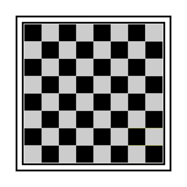 Checkered Chess Board Symbol Drawing High-Res Vector Graphic - Getty Images