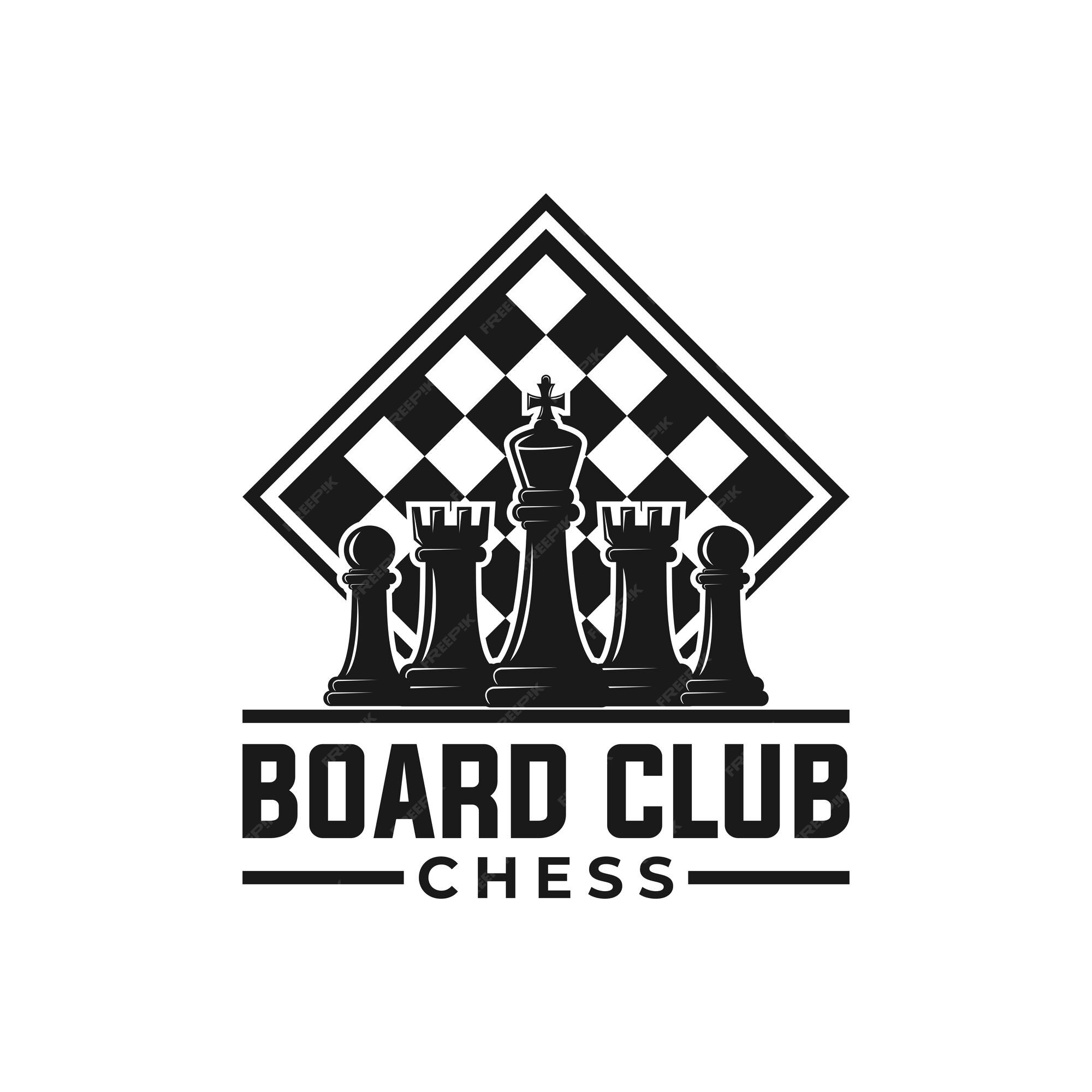 Premium Vector  Chess club vector template. vintage classic badge emblem  board game tournament illustration.