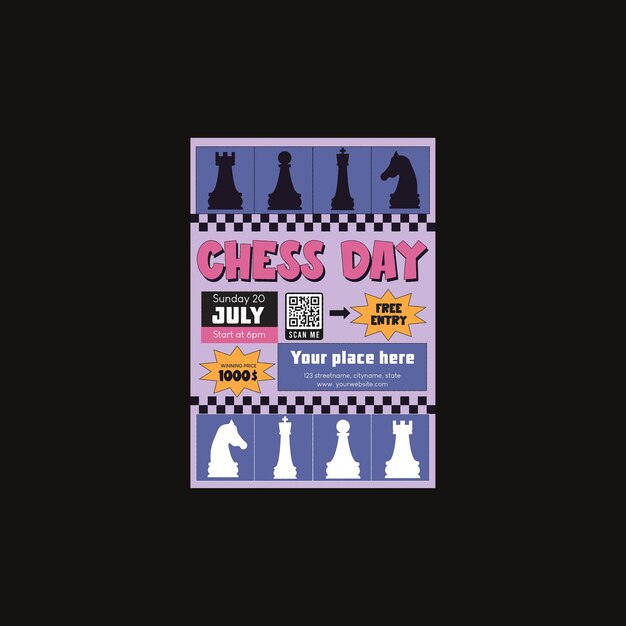 Chess Day Flyer