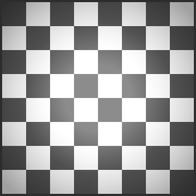 Chess field black