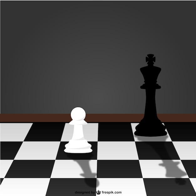 Vector chess game vector