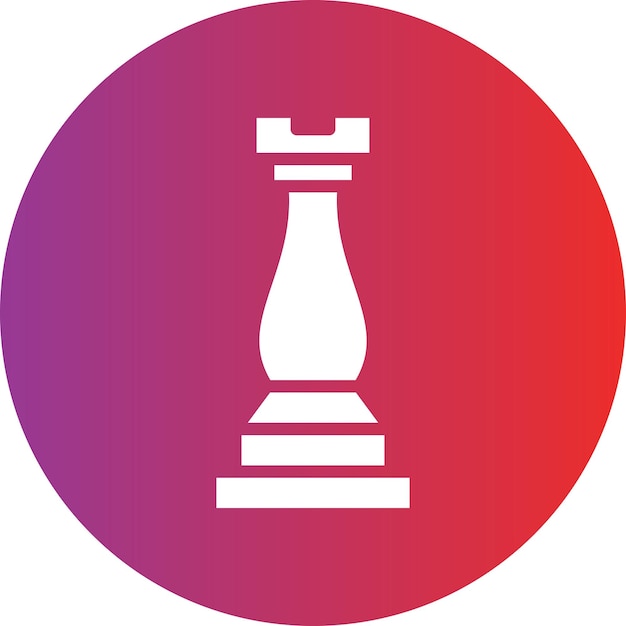 Вектор Стиль шахматной иконы