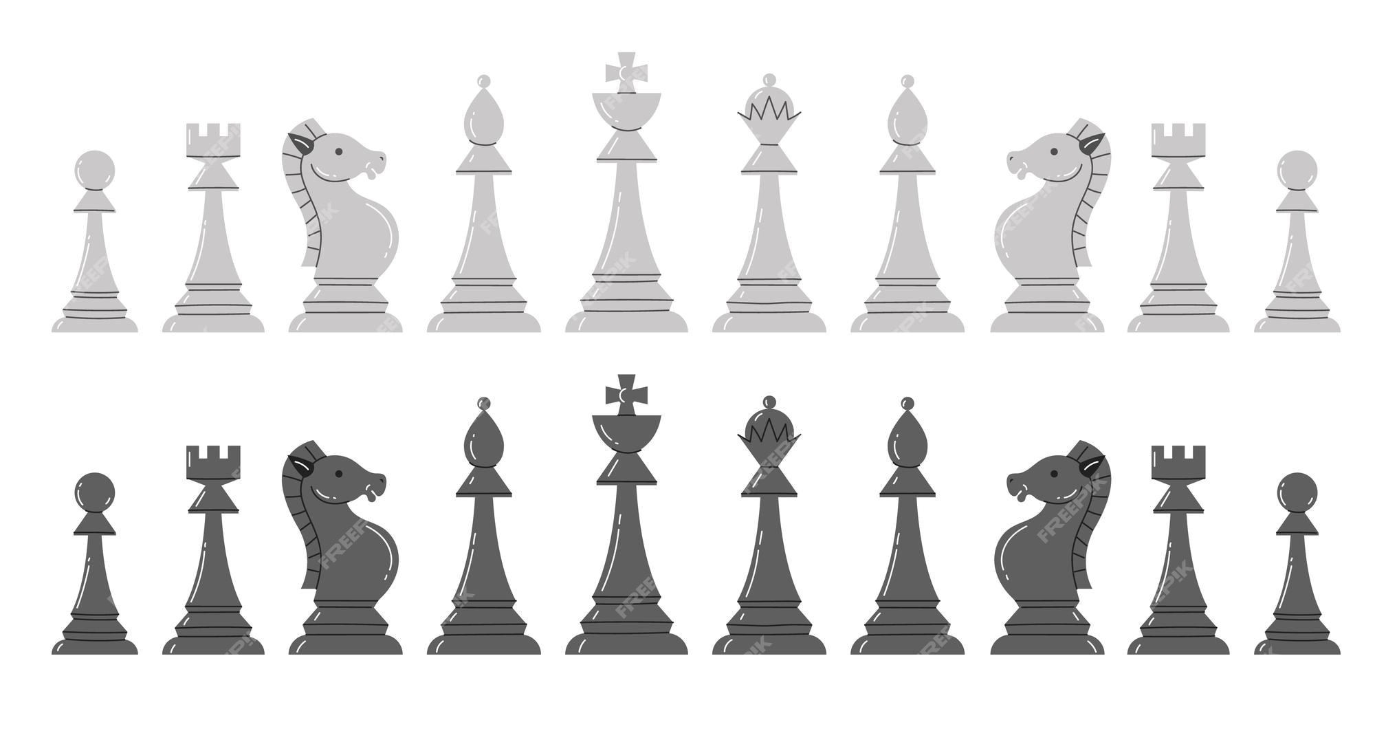 Chess game open tournament Royalty Free Vector Image